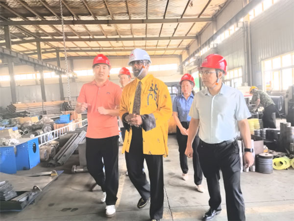 跨國界，筑橋梁丨熱烈歡迎非洲客戶到高飛股份參觀考察